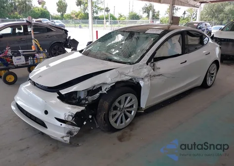 2022 Tesla Model 3 Long Range Dual Motor All-Wheel Drive из США, поврежденный, VIN 5YJ3E1EB5NF254066
